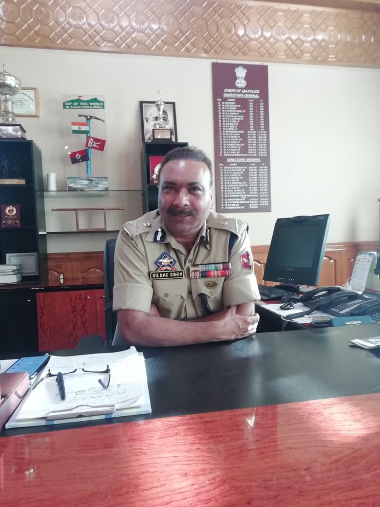 Overall Situation Improving in Kashmir : DGP Dilbag Singh