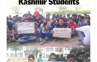 Troubled, Terrorised Kashmir Students