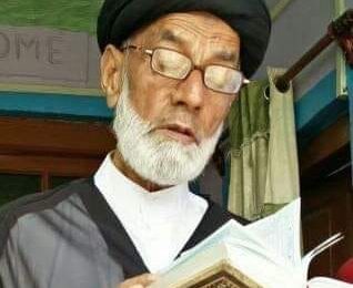 Islamic cleric and writer Aga Syed Hussain Madni of Sonawari Passed away