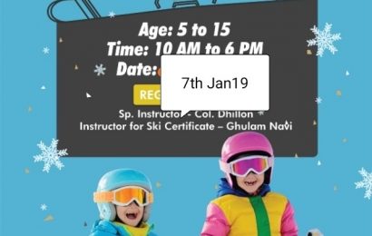 Ski Ninja Kids workshop to conducted at Gulmarg on 7 January